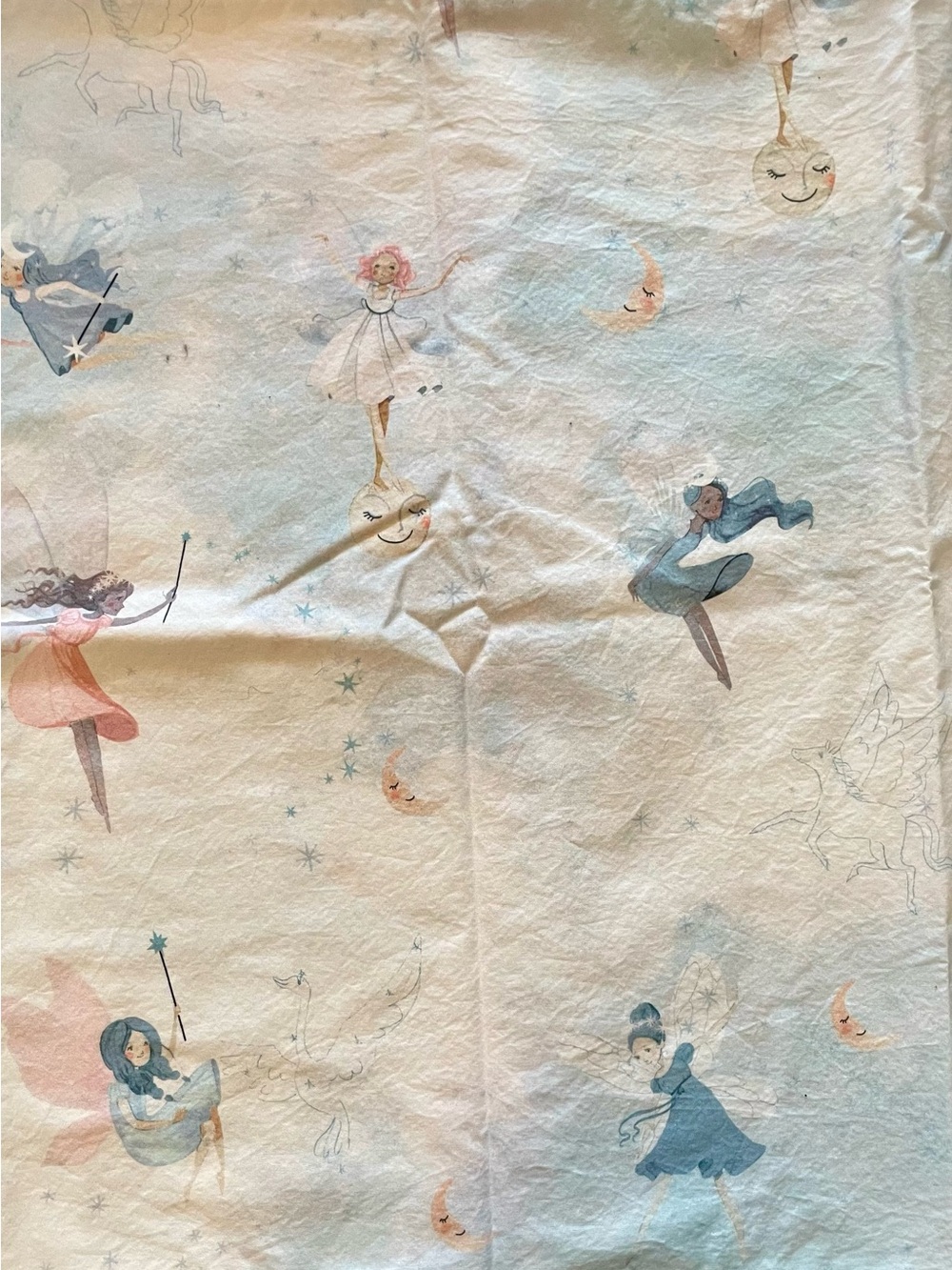 Pottery Barn Kids Celeste Fairy Pillowcase